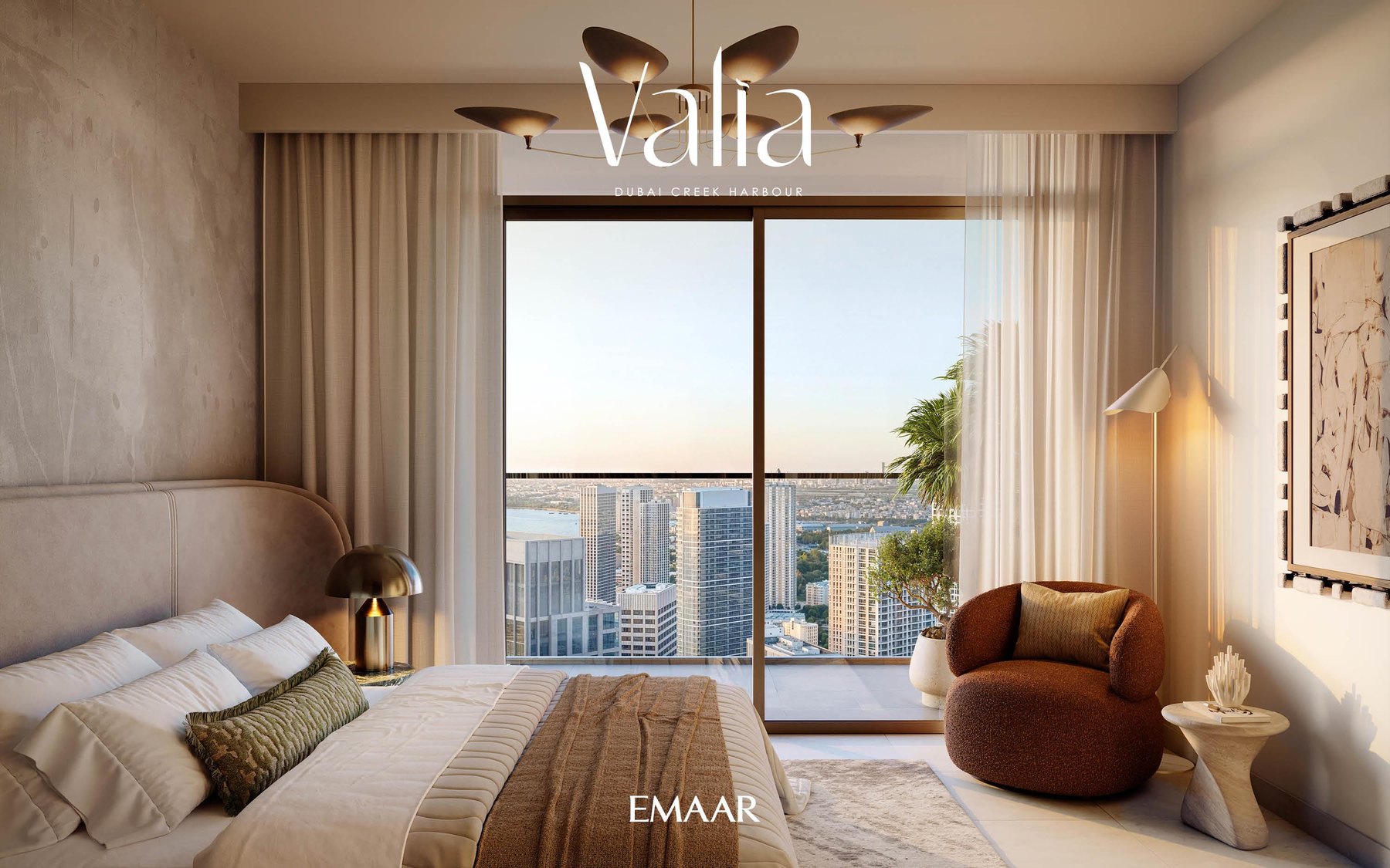 VALIA master bedroom interior